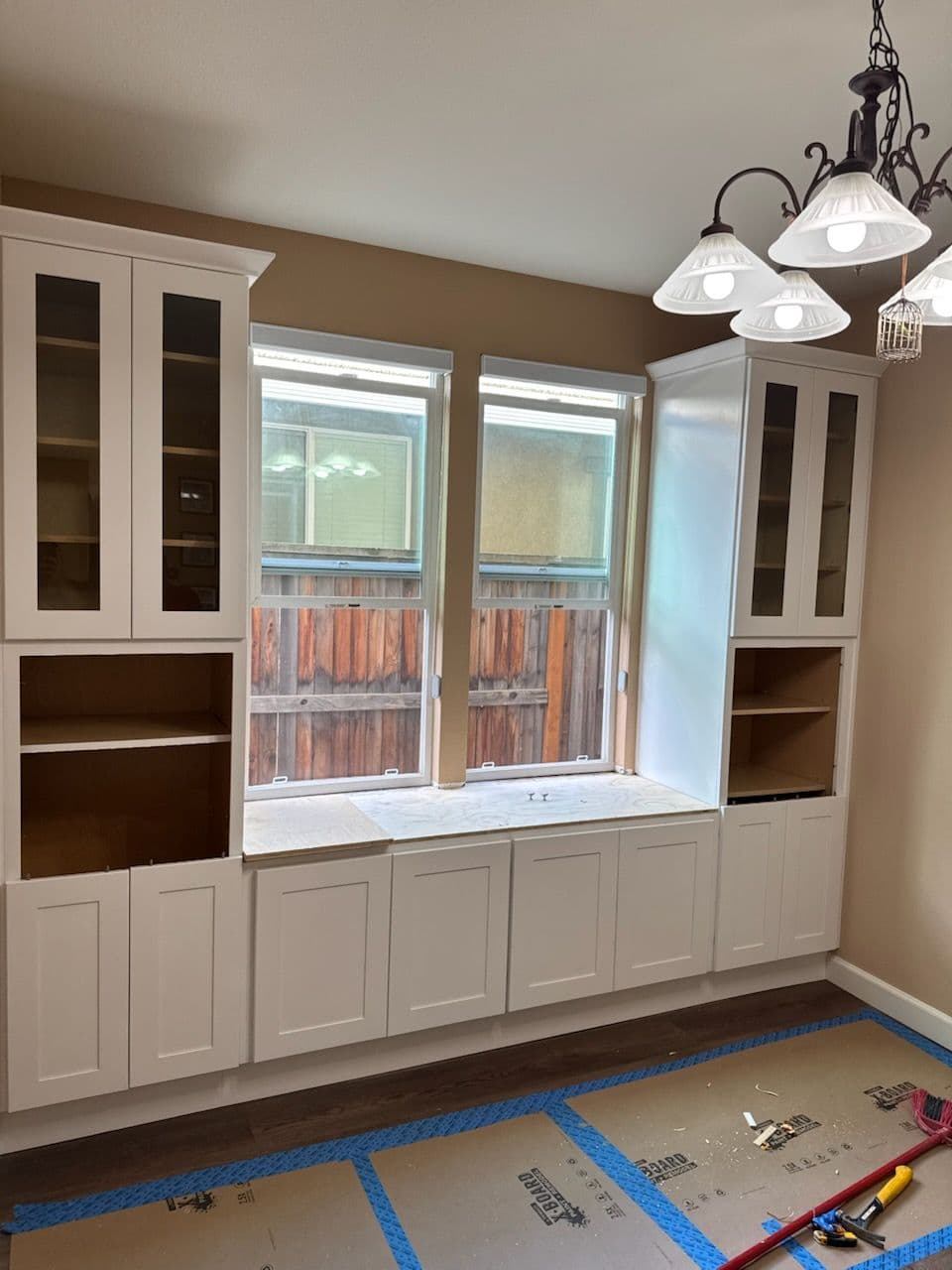 Project Elegant Built-In Dining Room Cabinets in Folsom image