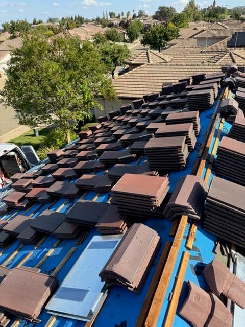Project Roof Tile Installation in Ione California image